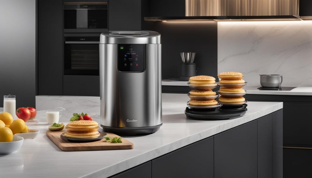 innovations technologiques mini gaufrier